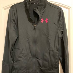 Under Armour Zip Up Sweater, size USA S